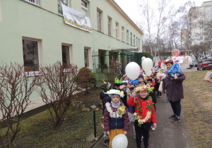 Starszaki gotowe do wymarszu.