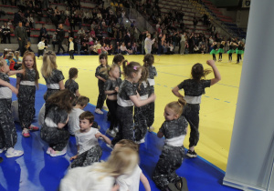 Szybka rozgrzewka przed występem.