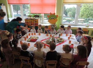 Śniadanie Wielkanocne w przedszkolu