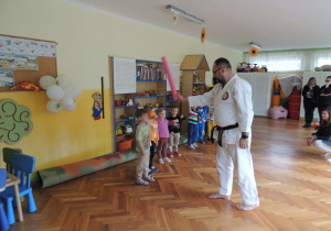 Zajęcia karate.