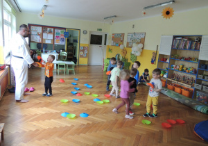 Zajęcia karate.