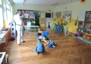 Zajęcia karate.