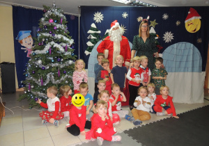 Grupa 1 z Mikołajem.