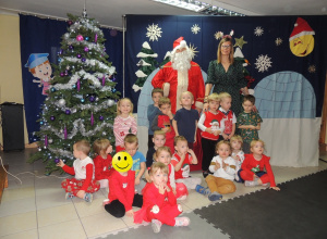 Spotkanie ze Świętym Mikołajem.