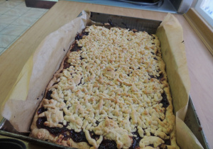 I mamy pyszne ciasto.